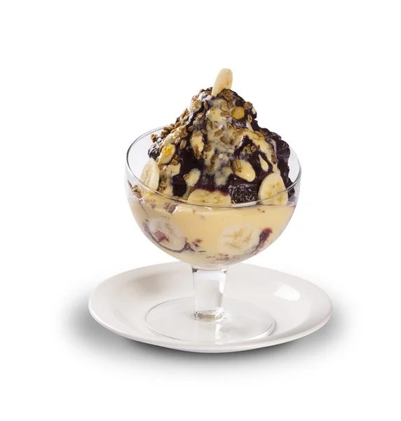 Морозиво з шоколадом — стокове фото