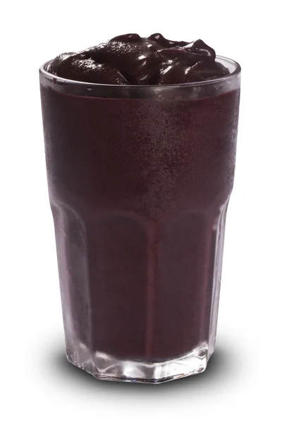 Jugo de Acai en fondo blanco — Foto de Stock