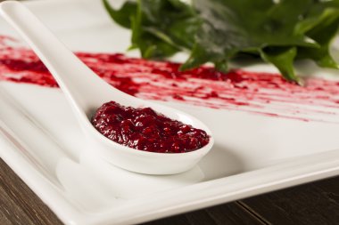 Ahududu reçeli gurme gıda