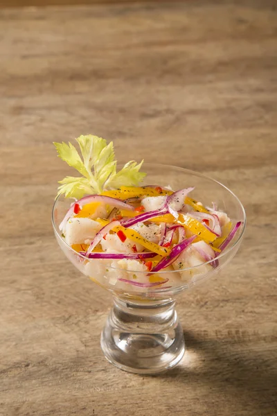 Peruvian Ceviche. Gourmet food — Stock Photo, Image