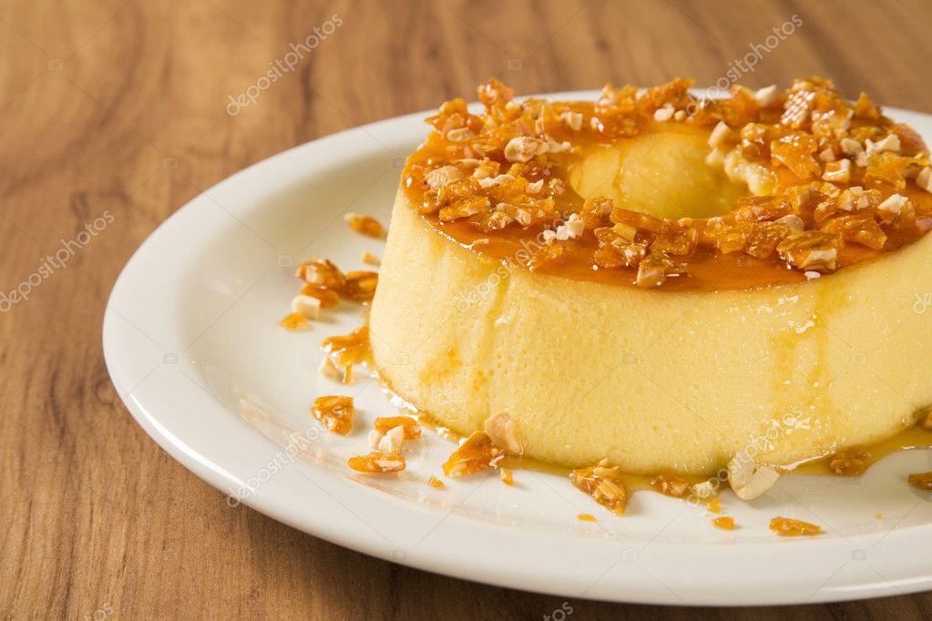 Pudim de Leite - Brazilian flan made with milk and condensed mil ⬇ ...