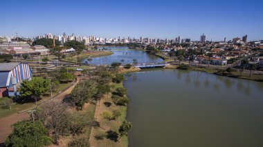 Havadan görünümü, şehir, Sao Jose Rio Preto Sao Paulo