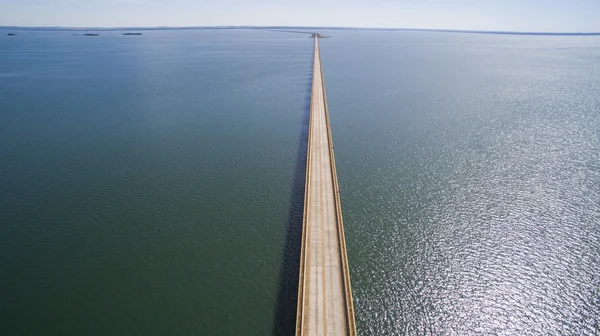 Vista aérea Ponte de mato grosso fronteira estadual com são paulo st — Fotografia de Stock