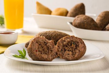 Kibe kızartma. Brezilyalı snack.