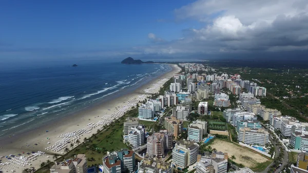 Flygfoto Riviera de Sao Lourenco-stranden (på Riviera beach - St. — Stockfoto