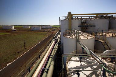 şeker kamışı endüstriyel değirmen işleme tesisi Brezilya