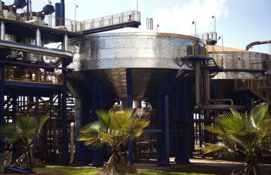 şeker kamışı endüstriyel değirmen işleme tesisi Brezilya