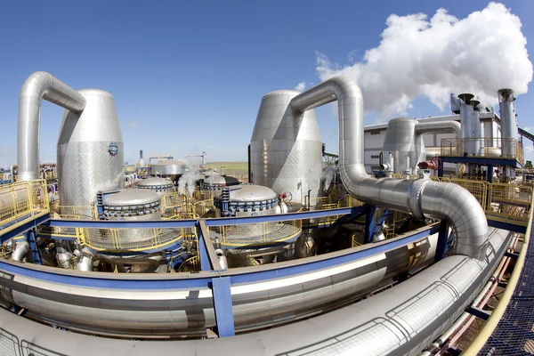 Planta de procesamiento de caña de azúcar en Brasil — Foto de Stock