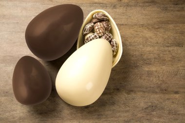 çikolata Paskalya yumurtaları