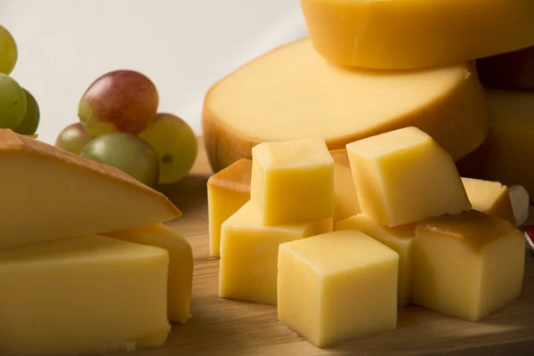 Assorted cheeses — Stock Photo, Image