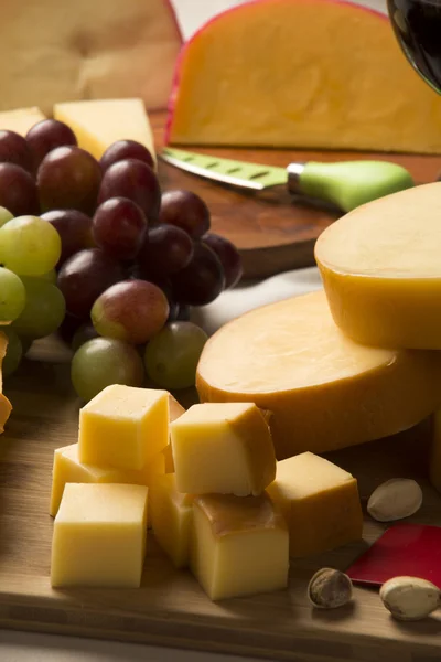 Assorted cheeses — Stock Photo, Image