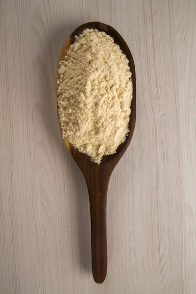 Porción de quinua cruda y proteína — Foto de Stock