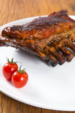 Sebzeli ızgara pirzola. 