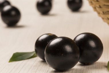 Berry Jaboticaba ahşap tablo