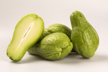 Chayote (Sechium sı) sebze yerel Güney Amerika'ya bir.