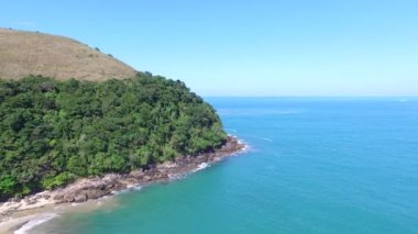 Sao Paulo Brezilya devlet Kuzey Sahil kıyılarına havadan görünümü.
