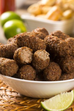 Kibe kızartma. Brezilyalı snack.