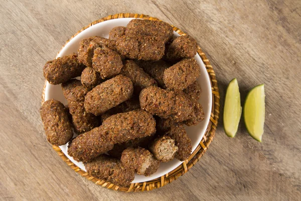 Kibe assado. Lanche brasileiro . — Fotografia de Stock