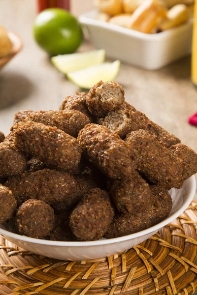 Kibe asado. Snack brasileño . — Foto de Stock