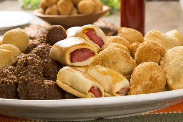 Spuntino brasiliano misto . — Foto Stock