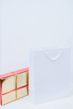 perakende kağıt çanta şablonu tasarımı