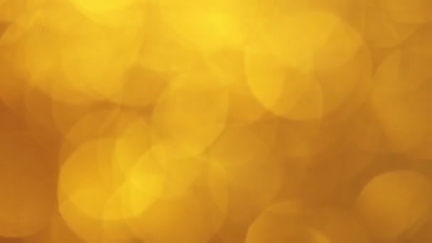 Abstract gold glitter background bokeh — Stock Video