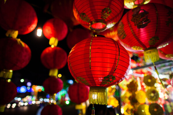 silk lanterns 