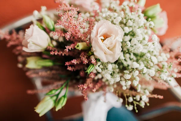 結婚式の花束のクローズ アップ — ストック写真