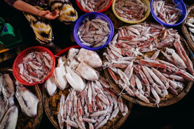 Asya street Market ham mürekkep