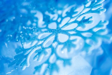 kar tanesi buz makro arka plan