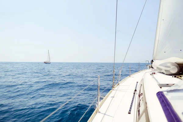 Yat Açık Deniz Manzaralı — Stok fotoğraf