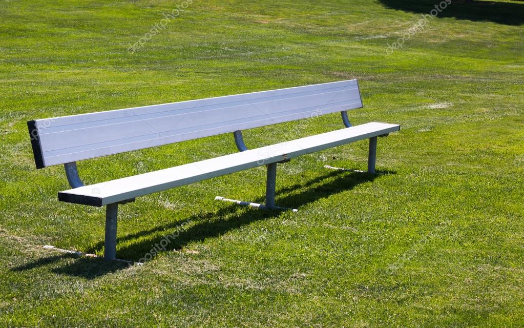 Metal Sports Bench Stock Photo C Jhlemmer 109881686