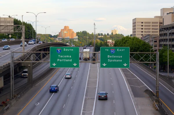 I5 Freeway in Seattle — Stock Photo, Image