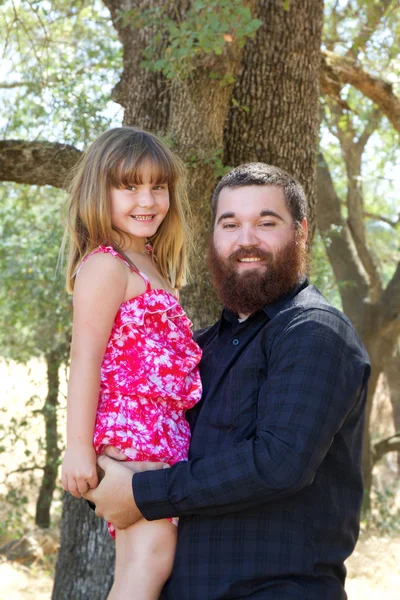 Padre e hija — Foto de Stock