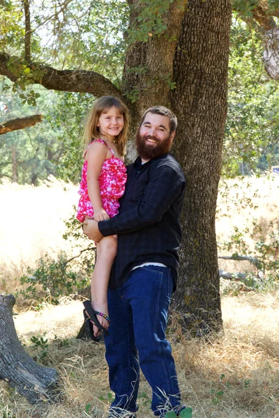 Padre e hija — Foto de Stock