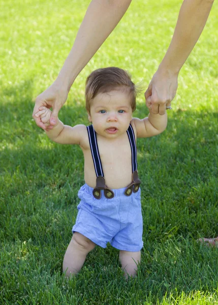 Nærbillede af baby - Stock-foto