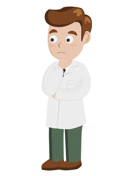 Bir doktor bir çözüm bulmayı düşünüyor.