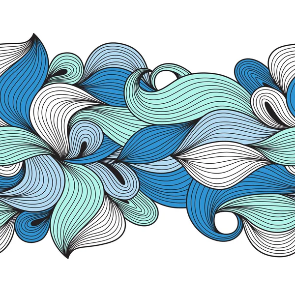 抽象的な飾り波 — ストックベクタ