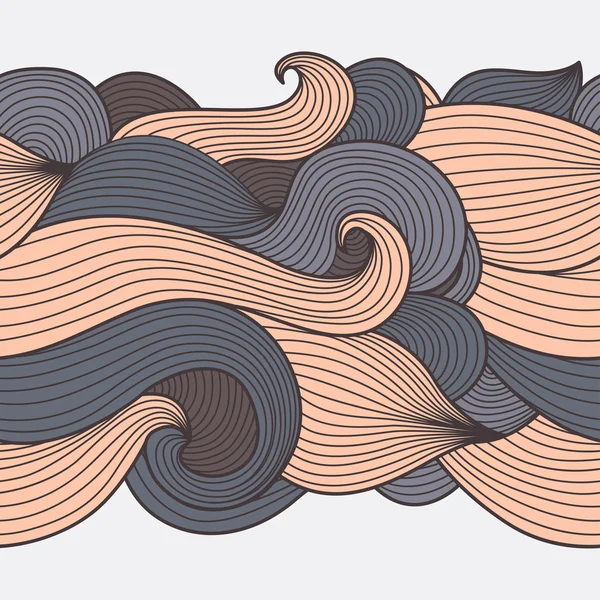 Sorunsuz süsleme dalga