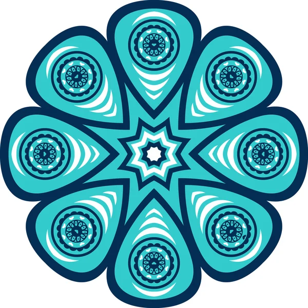 Dekoratif yuvarlak süsleme