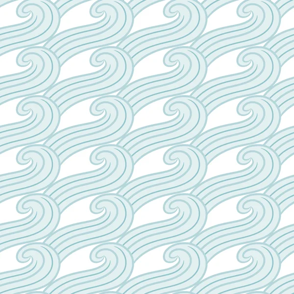 Ornamental pattern wave — Stock Vector