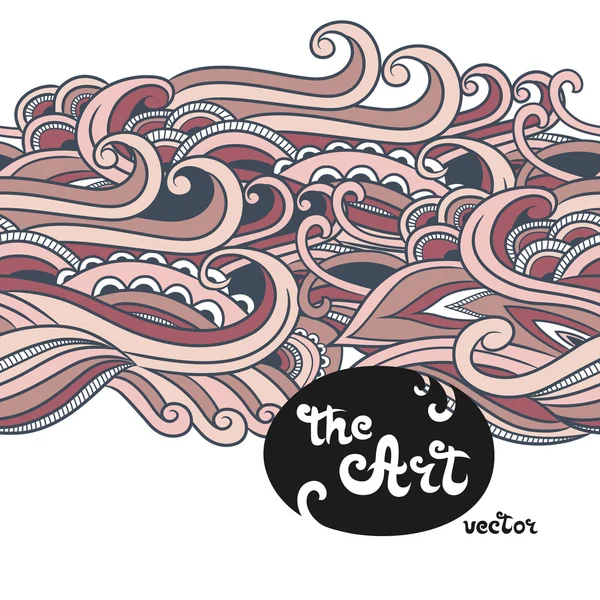 Vektör süsleme doodle seamless modeli