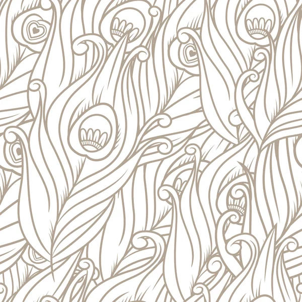 Tavus kuşu tüyü desen vektör