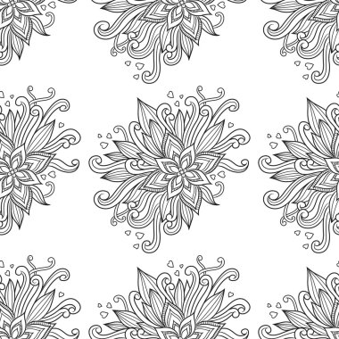 romantik çiçek desenli