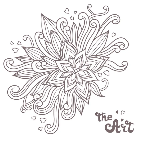 Romantik çiçek süsleme