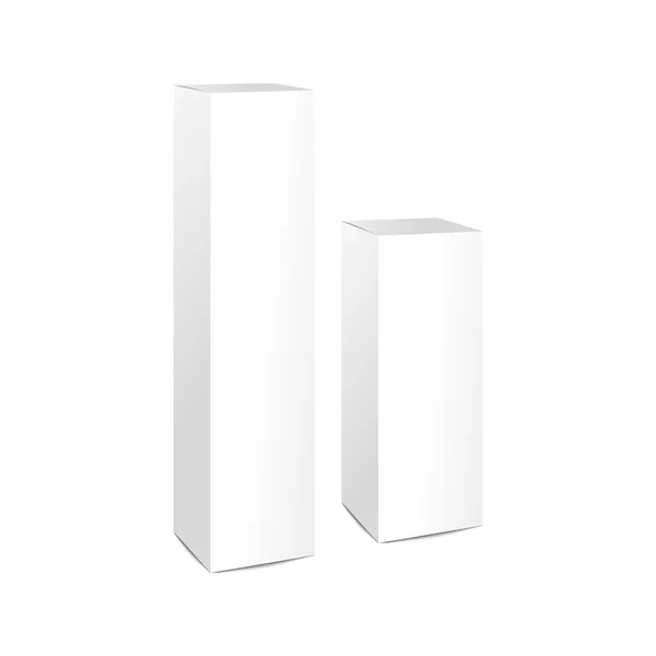 Vektör paket beyaz arka plan üzerinde