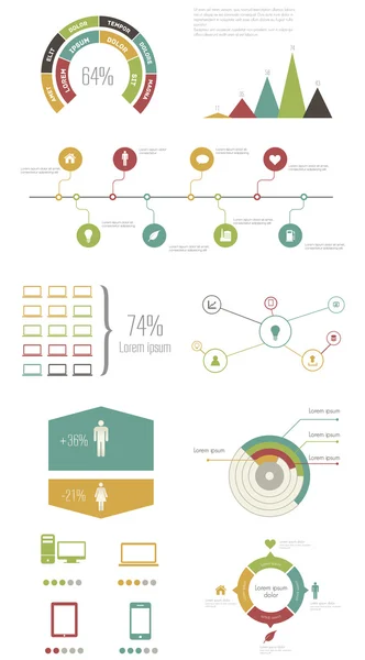 Infografics — Stock Vector