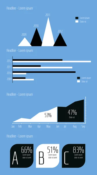 Infografics — Stock Vector
