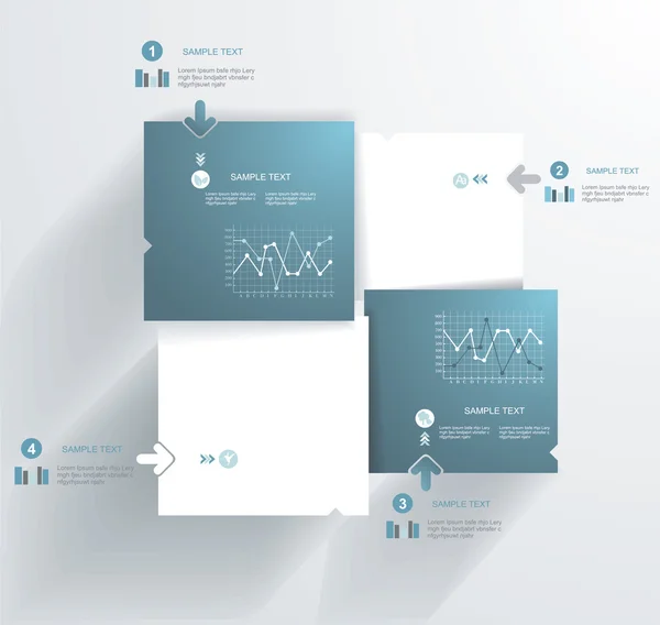 Infografik — Stok Vektör