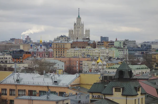 Moskva Rusko Března 2020 Okres Zamoskvorechye — Stock fotografie